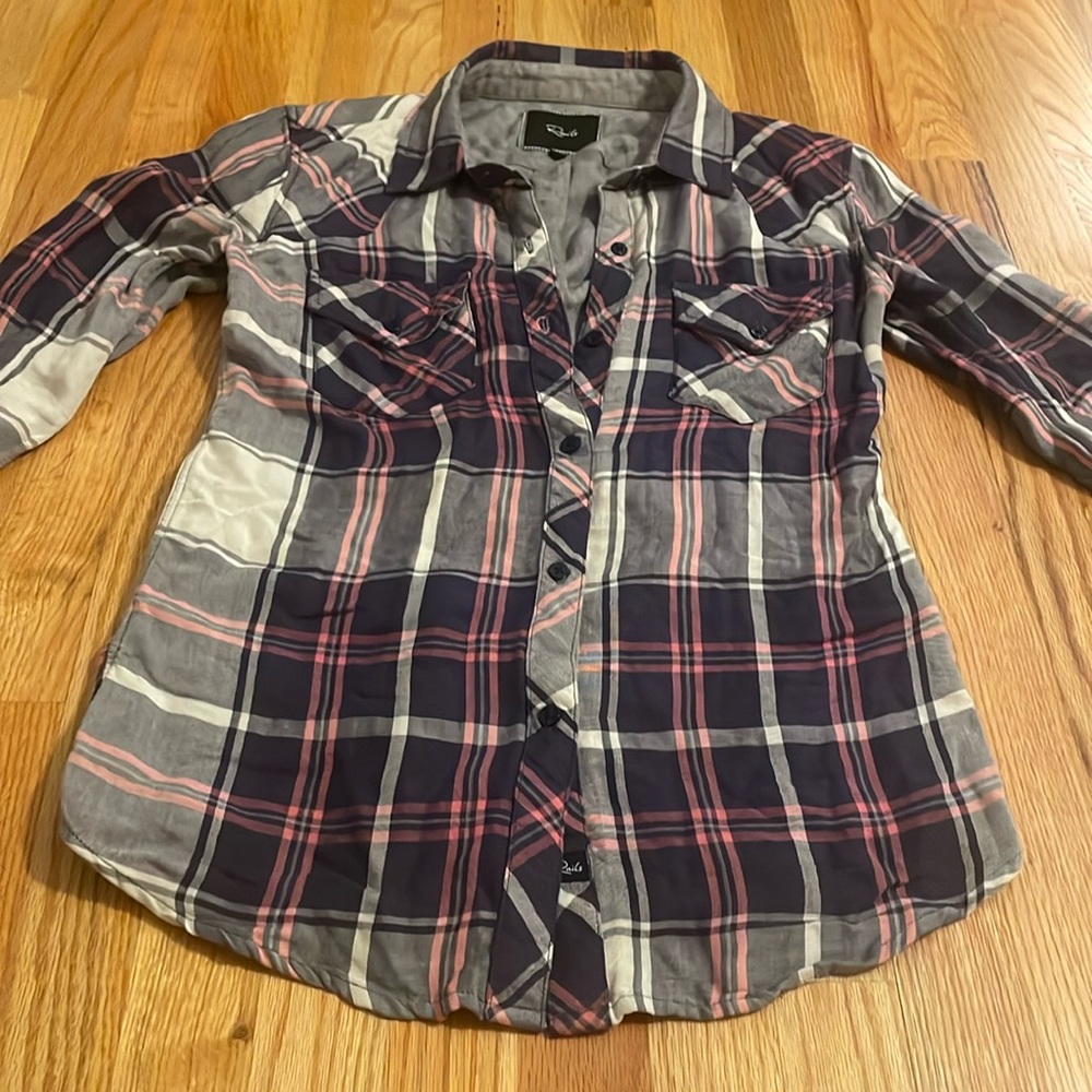 Rails Flannel Button Down Shirt - image 2